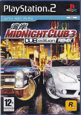 Midnight Club 3 DUB Edition Remix - PS2 (Genbrug)